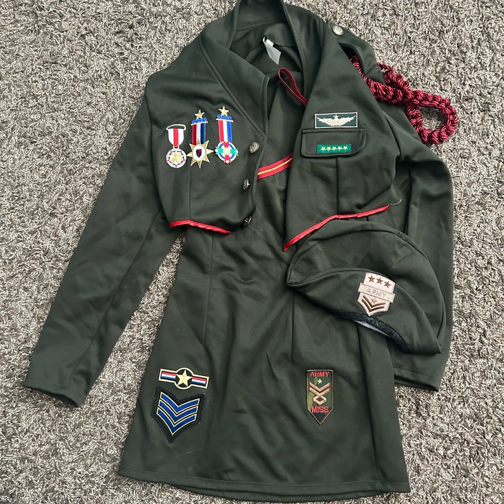 military costume